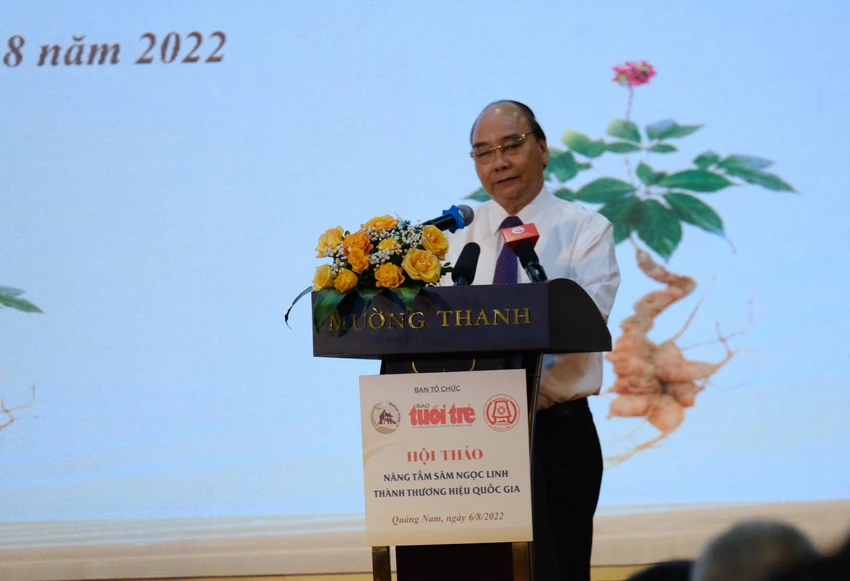 Chủ tịch nước Nguyễn Xuân Phúc phát biểu. Chủ tịch nước Nguyễn Xuân Phúc phát biểu.