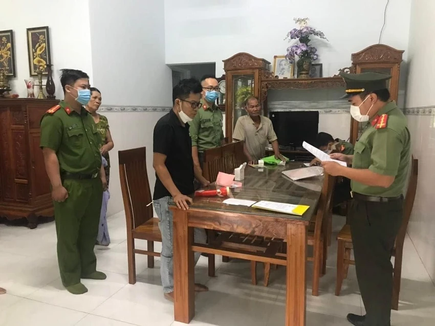 Võ Thanh Thời bị bắt tạm giam. Ảnh: CA