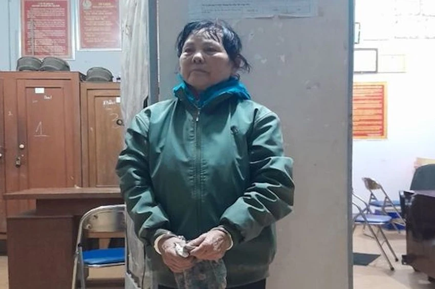 Nguyễn Thị Nhì bị công an bắt giữ sau 38 năm bỏ trốn. Ảnh: CA Nguyễn Thị Nhì bị công an bắt giữ sau 38 năm bỏ trốn. Ảnh: CA