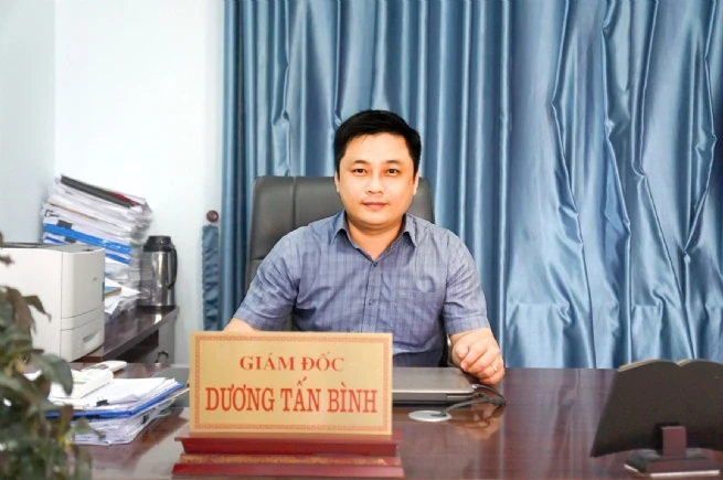 Giám đốc Ban quản lý Dự án đầu tư xây dựng thị xã Điện Bàn. Ảnh: TN Giám đốc Ban quản lý Dự án đầu tư xây dựng thị xã Điện Bàn. Ảnh: TN