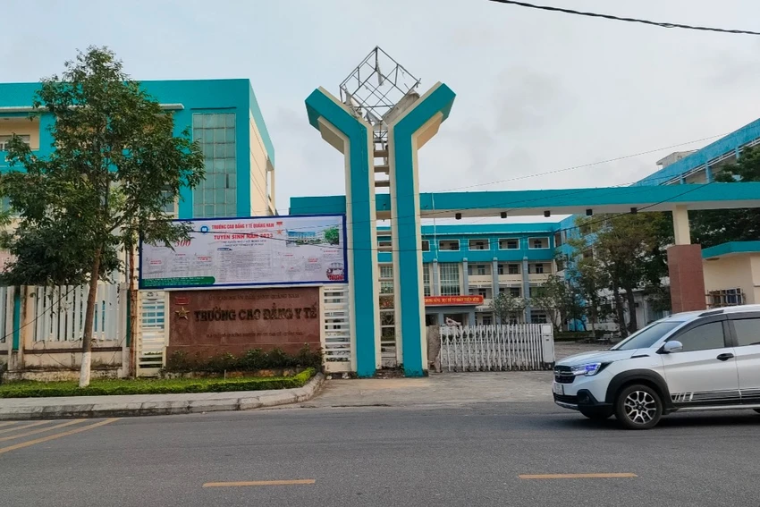 Trường Cao đẳng Y tế Quảng Nam. Ảnh: TN Trường Cao đẳng Y tế Quảng Nam. Ảnh: TN