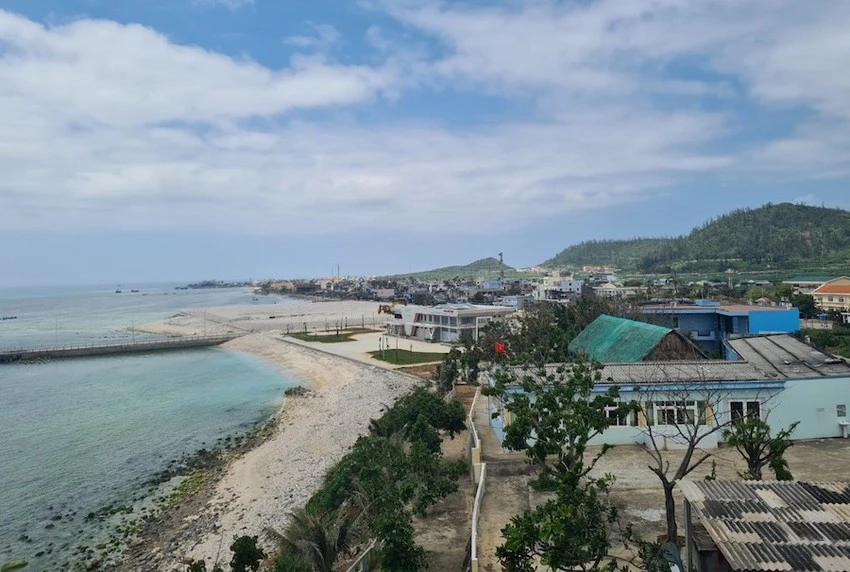 Một góc huyện đảo Lý Sơn. Ảnh: TN. Một góc huyện đảo Lý Sơn. Ảnh: TN.
