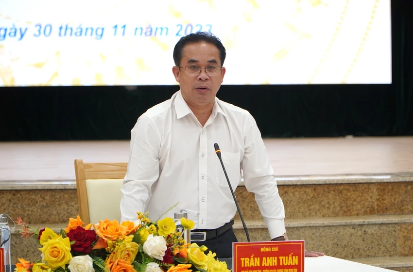 Phó Chủ tịch UBND tỉnh Quảng Nam Trần Anh Tuấn nhận thêm nhiệm vụ mới. Ảnh: TN