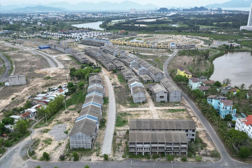 Toàn cảnh dự án Home Land Paradise Village được định hướng trở thành khu đô thị xanh kiểu mẫu. Ảnh: TN