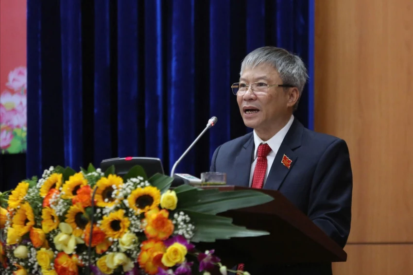 Tân Chủ tịch HĐND tỉnh Quảng Nam, ông Nguyễn Đức Dũng. Ảnh: TN