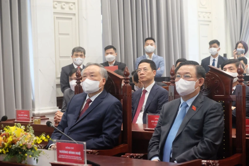 Chủ tịch Quốc hội quan sát phiên xử trực tuyến đầu tiên trên cả nước ảnh 2 Chủ tịch Quốc hội quan sát phiên xử trực tuyến đầu tiên trên cả nước ảnh 2