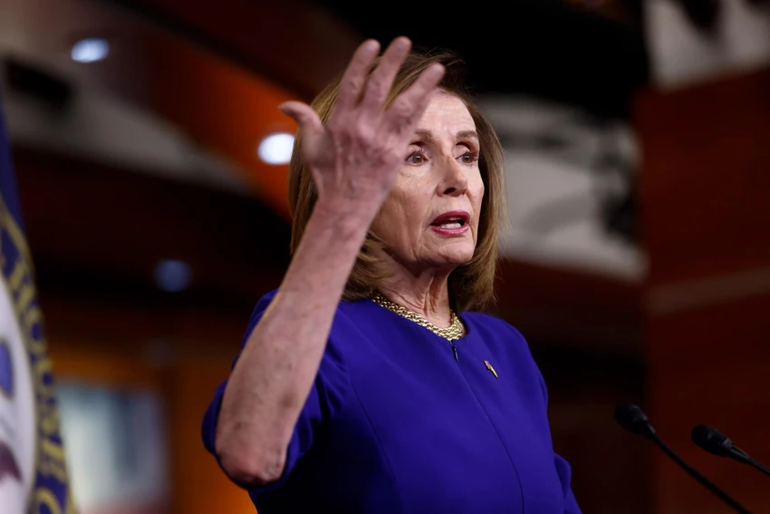 Chủ tịch Hạ viện Mỹ Pelosi thông báo đã xét nghiệm âm tính với COVID-19 vào ngày 11-4 và sẽ kết thúc thời gian cách ly vào ngày 12-4. Ảnh: BLOOMBERG Chủ tịch Hạ viện Mỹ Pelosi thông báo đã xét nghiệm âm tính với COVID-19 vào ngày 11-4 và sẽ kết thúc thời gian cách ly vào ngày 12-4. Ảnh: BLOOMBERG