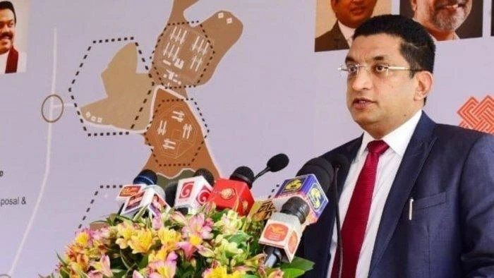 Tân Bộ trưởng Tài chính Sri Lanka Ali Sabry. Ảnh: IANS Tân Bộ trưởng Tài chính Sri Lanka Ali Sabry. Ảnh: IANS