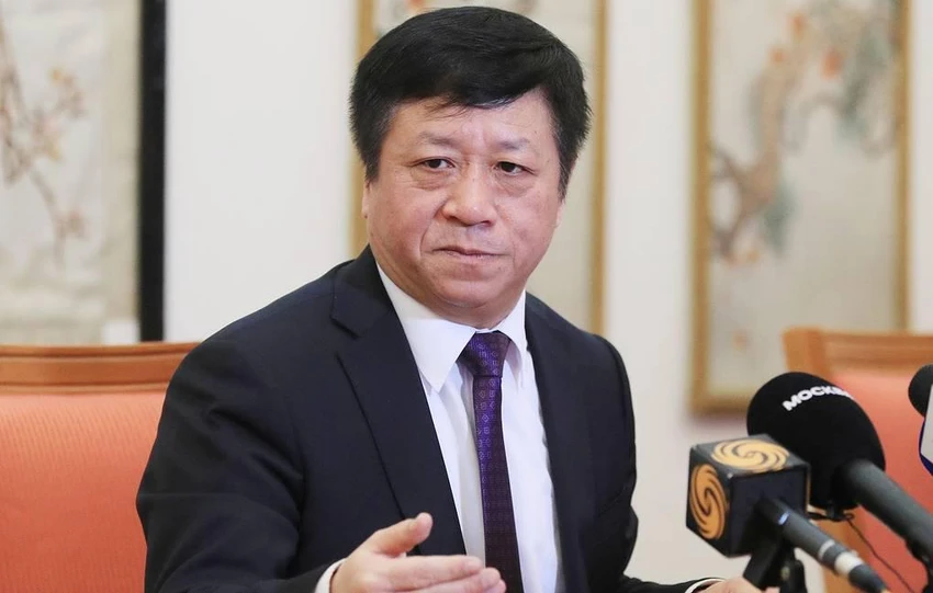 Đại sứ Trung Quốc tại Nga Trương Hán Huy. Ảnh: TASS