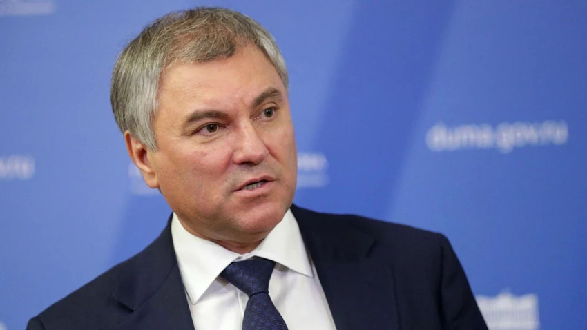 Chủ tịch Duma Quốc gia (tức Hạ viện Nga) Vyacheslav Volodin. Ảnh: THE MOSCOW TIMES Chủ tịch Duma Quốc gia (tức Hạ viện Nga) Vyacheslav Volodin. Ảnh: THE MOSCOW TIMES