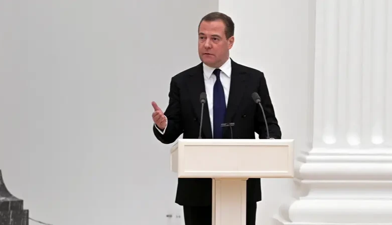 Cựu Tổng thống Nga Dmitry Medvedev. Ảnh: REUTERS Cựu Tổng thống Nga Dmitry Medvedev. Ảnh: REUTERS