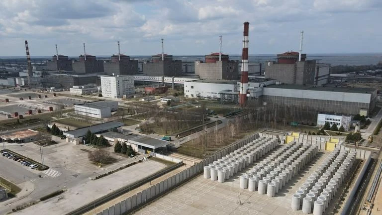 Nhà máy điện hạt nhân Zaporizhzhia ở Ukraine. Ảnh: RT Nhà máy điện hạt nhân Zaporizhzhia ở Ukraine. Ảnh: RT