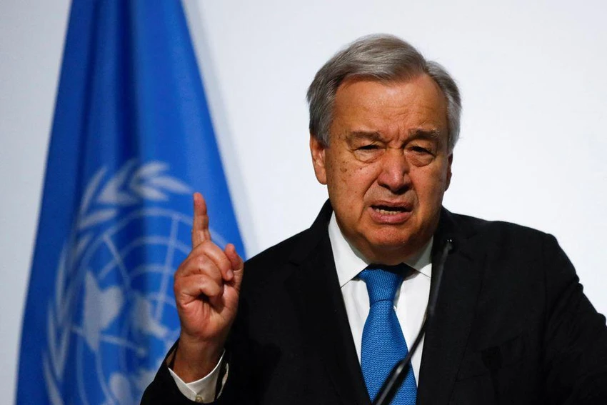 Tổng thư ký Liên Hợp Quốc Antonio Guterres. Ảnh: REUTERS Tổng thư ký Liên Hợp Quốc Antonio Guterres. Ảnh: REUTERS