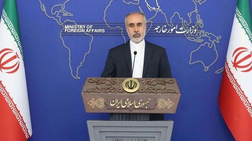 Người phát ngôn Bộ Ngoại giao Iran – ông Nasser Kan’ani. Ảnh: PRESS TV Người phát ngôn Bộ Ngoại giao Iran – ông Nasser Kan’ani. Ảnh: PRESS TV