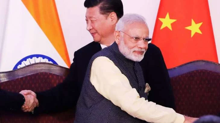 Chủ tịch Trung Quốc Tập Cận Bình (trái) và Thủ tướng Ấn Độ Narendra Modi. Ảnh: INDIA TV Chủ tịch Trung Quốc Tập Cận Bình (trái) và Thủ tướng Ấn Độ Narendra Modi. Ảnh: INDIA TV