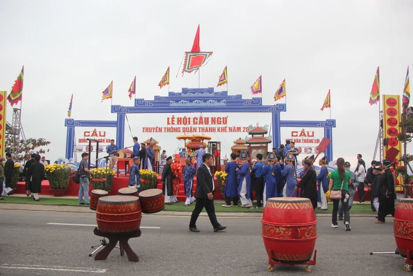 “Lễ hội Cầu ngư tại thành phố Đà Nẵng” được công nhận là Danh mục Di sản văn hóa phi vật thể quốc gia vào năm 2016. Ảnh: NGÔ QUANG “Lễ hội Cầu ngư tại thành phố Đà Nẵng” được công nhận là Danh mục Di sản văn hóa phi vật thể quốc gia vào năm 2016. Ảnh: NGÔ QUANG