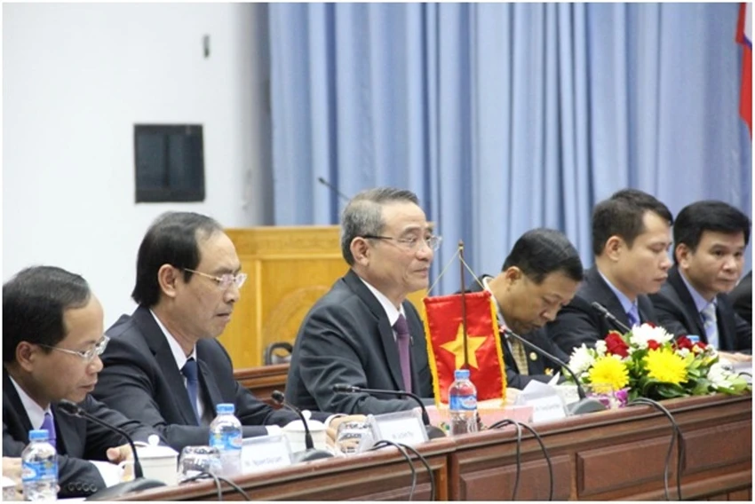 Nghiên cứu mở tuyến đường sắt Lào - Việt Nam ảnh 1 Nghiên cứu mở tuyến đường sắt Lào - Việt Nam ảnh 1