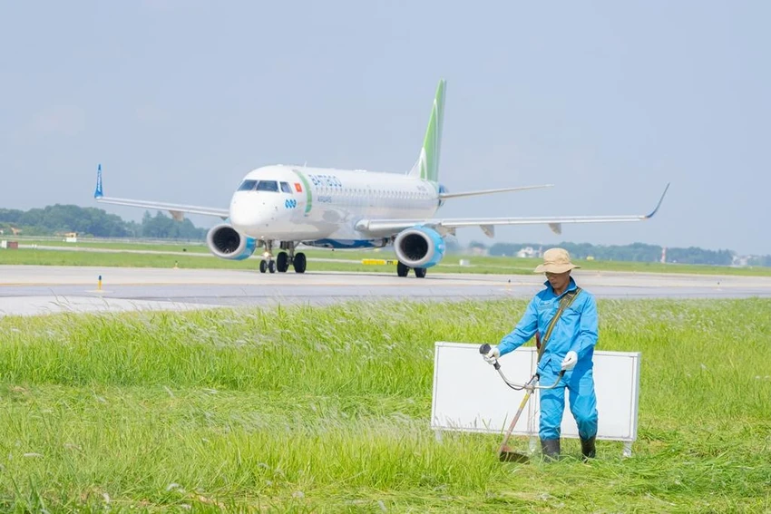 Sân bay Quốc tế Nội Bài. Ảnh: V.LONG Sân bay Quốc tế Nội Bài. Ảnh: V.LONG