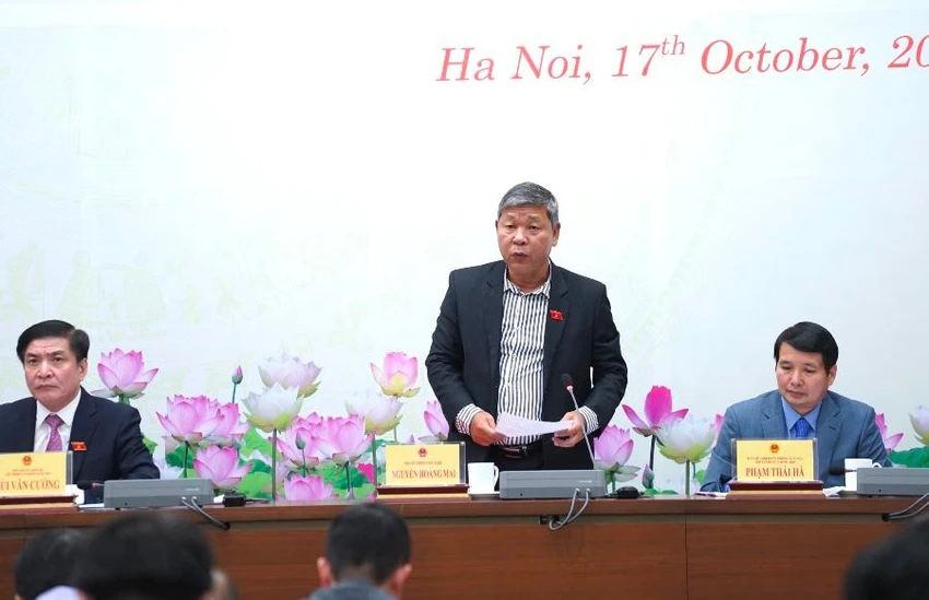 Phó Chủ nhiệm Ủy ban Xã hội Nguyễn Hoàng Mai. Ảnh: ĐỨC MINH Phó Chủ nhiệm Ủy ban Xã hội Nguyễn Hoàng Mai. Ảnh: ĐỨC MINH