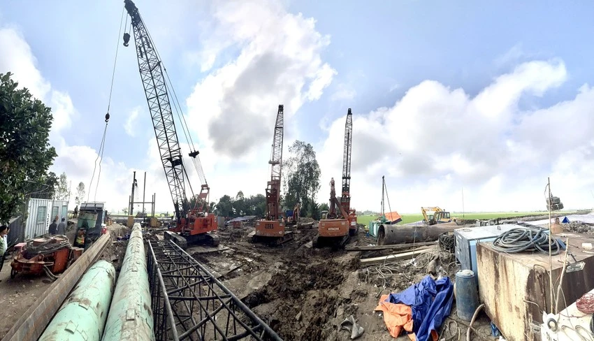 Dự án cầu Rọc Sen. Ảnh: PLO.VN Dự án cầu Rọc Sen. Ảnh: PLO.VN