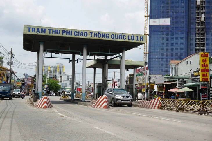 Tuyến quốc lộ 1K. Ảnh: TTO Tuyến quốc lộ 1K. Ảnh: TTO