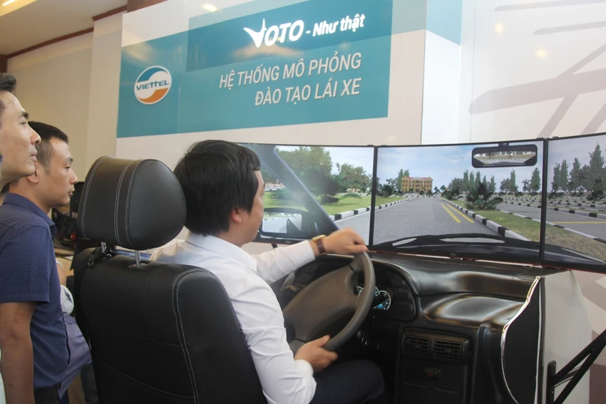 Phần mềm mô phỏng học lái xe.