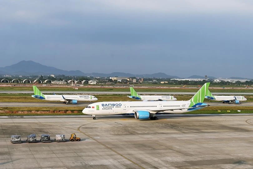 Dòng máy bay hiện Bamboo Airways đang khai thác. Ảnh: N.OANH