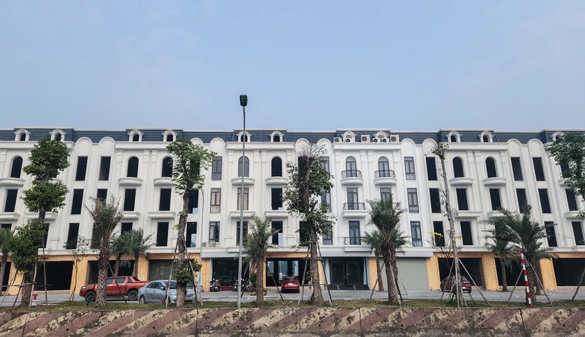 Khu đô thị mới Tứ Trưng - Vĩnh Tường tại Vĩnh Phúc của Tập đoàn Phúc Sơn. Ảnh: XUÂN NGUYÊN