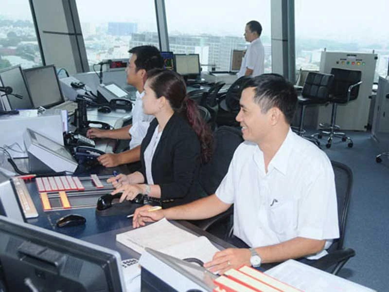 Tổng công ty Quản lý bay Việt Nam đang là nhà cung cấp dịch vụ đảm bảo hoạt động bay duy nhất ở Việt Nam. Ảnh: VATM