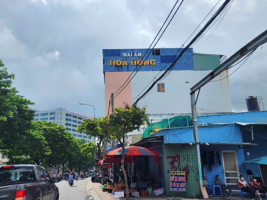 Cơ sở mái ấm Hoa Hồng, phường Trung Mỹ Tây Quận 12, TP.HCM.