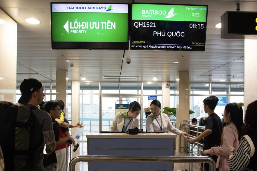 Sau một thời gian dài tái cơ cấu, Bamboo Airways khai thác trở lại đường bay Phú Quốc.