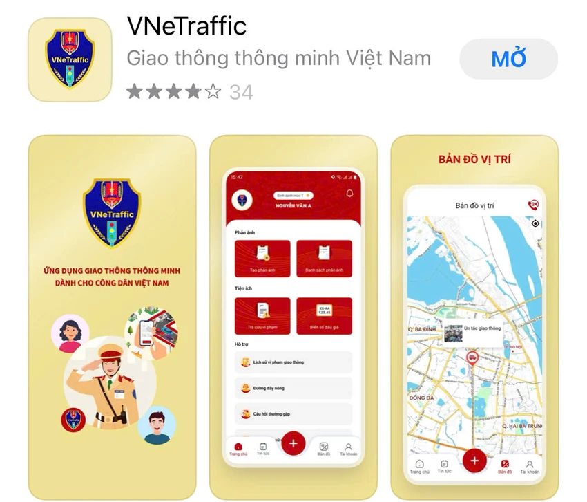 nộp phạt vi phạm giao thông.