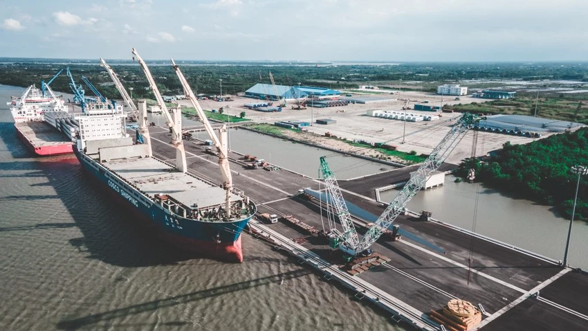 Bộ xây dựng cho phép doanh nghiệp thực hiện thí điểm đón tàu khách quốc tế tại cảng Sài Gòn - Hiệp Phước. Ảnh: Cảng Sài Gòn