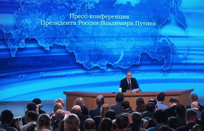 Ông Putin: Kinh tế Nga hiện không phải là sự trả giá cho Crimea ảnh 1 Ông Putin: Kinh tế Nga hiện không phải là sự trả giá cho Crimea ảnh 1