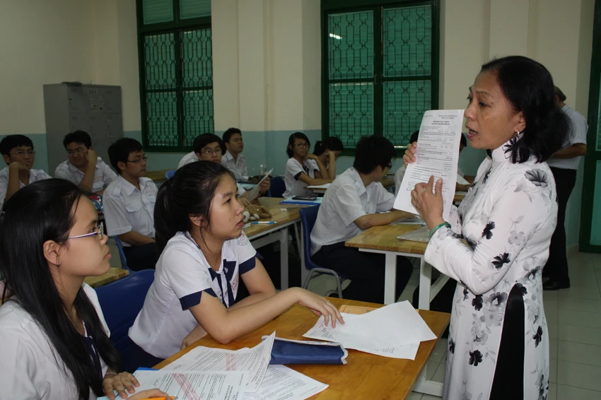 Thí sinh được lợi với thang điểm 20? ảnh 1