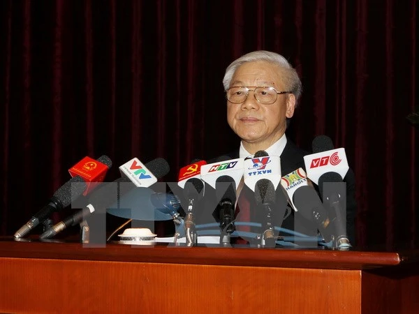 Bế mạc Hội nghị lần thứ 10 Ban Chấp hành Trung ương Đảng khóa XI ảnh 1