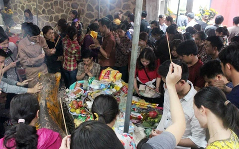 Hà Tĩnh, 'hổ thần', chùa Hương, chữa bệnh Hà Tĩnh, 'hổ thần', chùa Hương, chữa bệnh