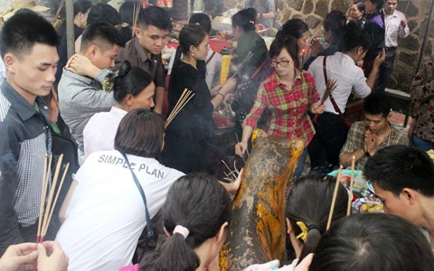 Hà Tĩnh, 'hổ thần', chùa Hương, chữa bệnh Hà Tĩnh, 'hổ thần', chùa Hương, chữa bệnh