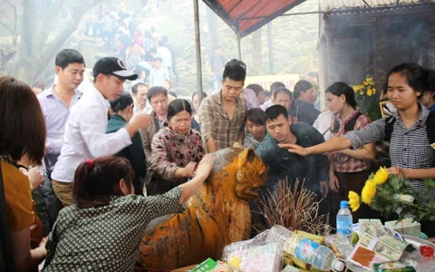 Hà Tĩnh, 'hổ thần', chùa Hương, chữa bệnh Hà Tĩnh, 'hổ thần', chùa Hương, chữa bệnh