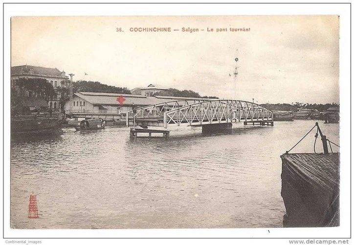 Ảnh hiếm về cây cầu quay độc đáo của Sài Gòn xưa ảnh 6 Ảnh hiếm về cây cầu quay độc đáo của Sài Gòn xưa ảnh 6
