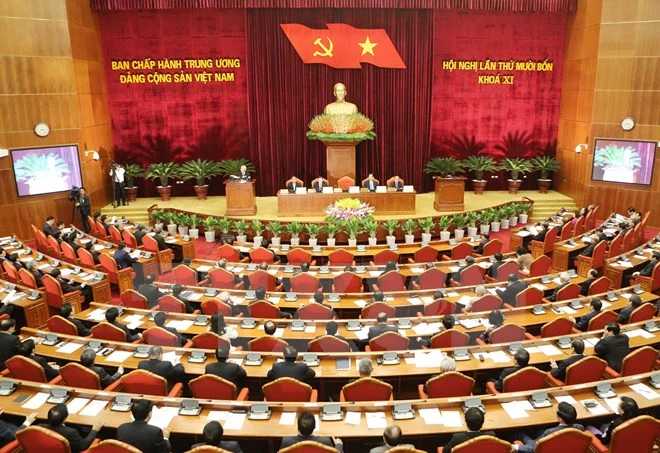 Khai mạc Hội nghị Trung ương 14: Tiếp tục hoàn thiện công tác nhân sự ảnh 1
