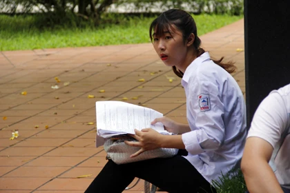 Gần 900.000 thí sinh bước vào môn thi đầu tiên ảnh 5 Gần 900.000 thí sinh bước vào môn thi đầu tiên ảnh 5