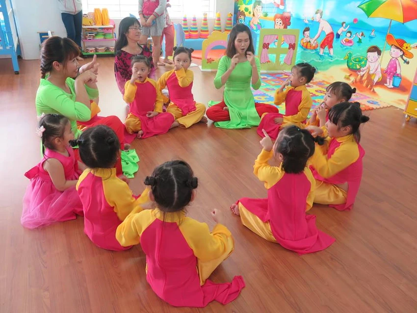 Thêm hai trường mầm non cho con em của công nhân tại khu chế xuất ảnh 3 Thêm hai trường mầm non cho con em của công nhân tại khu chế xuất ảnh 3