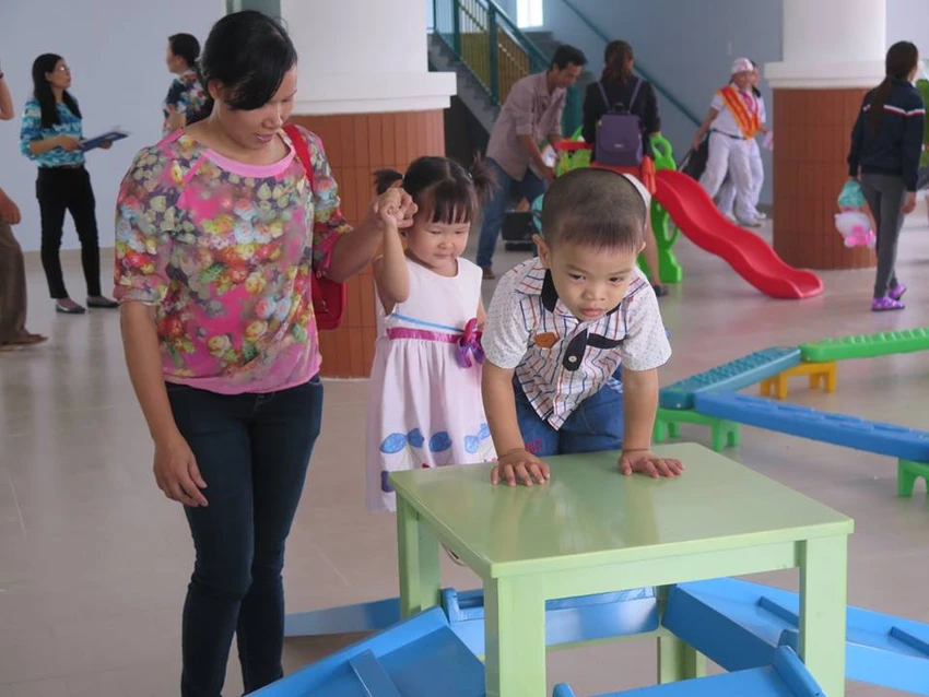 Thêm hai trường mầm non cho con em của công nhân tại khu chế xuất ảnh 4 Thêm hai trường mầm non cho con em của công nhân tại khu chế xuất ảnh 4