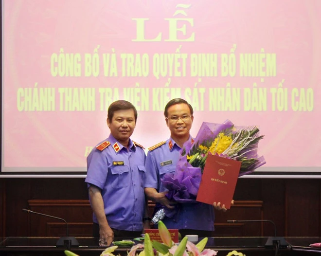 Thư ký ông Nguyễn Bá Thanh được bổ nhiệm Chánh Thanh tra Viện kiểm sát nhân dân tối cao - ảnh 1