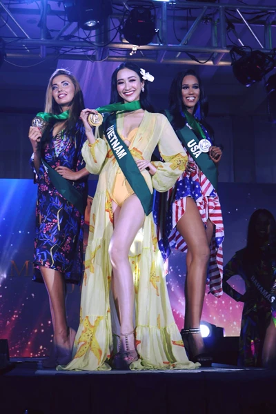 Hà Thu tạm dẫn đầu bình chọn Hoa hậu ảnh tại Miss Earth ảnh 3 Hà Thu tạm dẫn đầu bình chọn Hoa hậu ảnh tại Miss Earth ảnh 3