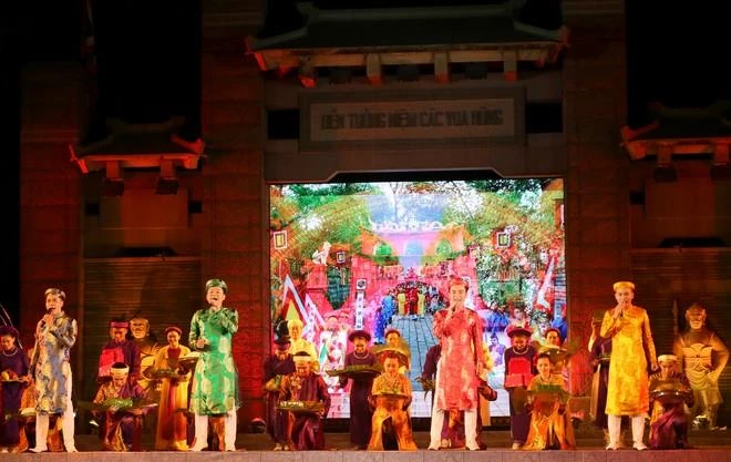 Hàng trăm nghệ sĩ kể chuyện dân tộc nhân ngày Giỗ Tổ ảnh 9 Hàng trăm nghệ sĩ kể chuyện dân tộc nhân ngày Giỗ Tổ ảnh 9