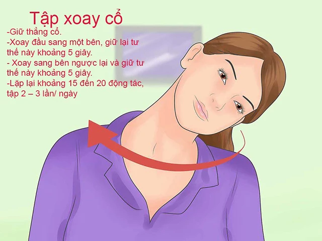 Phương pháp tập trị đau cổ vai gáy mạn tính ảnh 1 Phương pháp tập trị đau cổ vai gáy mạn tính ảnh 1