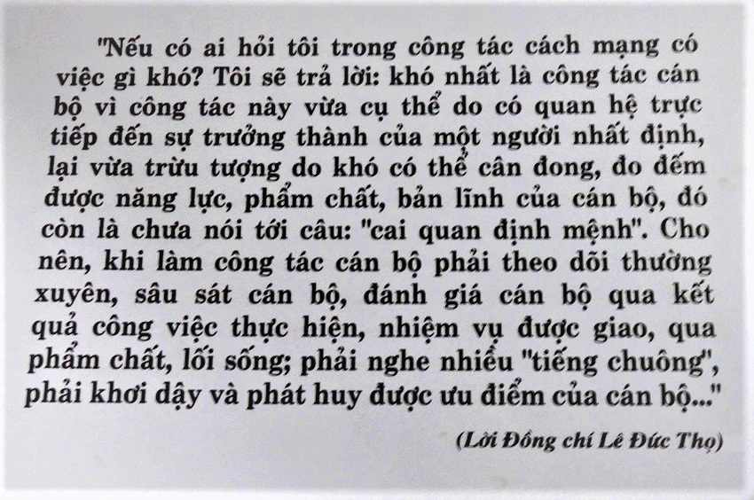 Thăm khu tưởng niệm ông Lê Đức Thọ ảnh 5 Thăm khu tưởng niệm ông Lê Đức Thọ ảnh 5