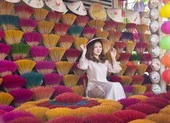 Ngắm làng hương trầm nổi tiếng xứ Huế vào mùa Tết 